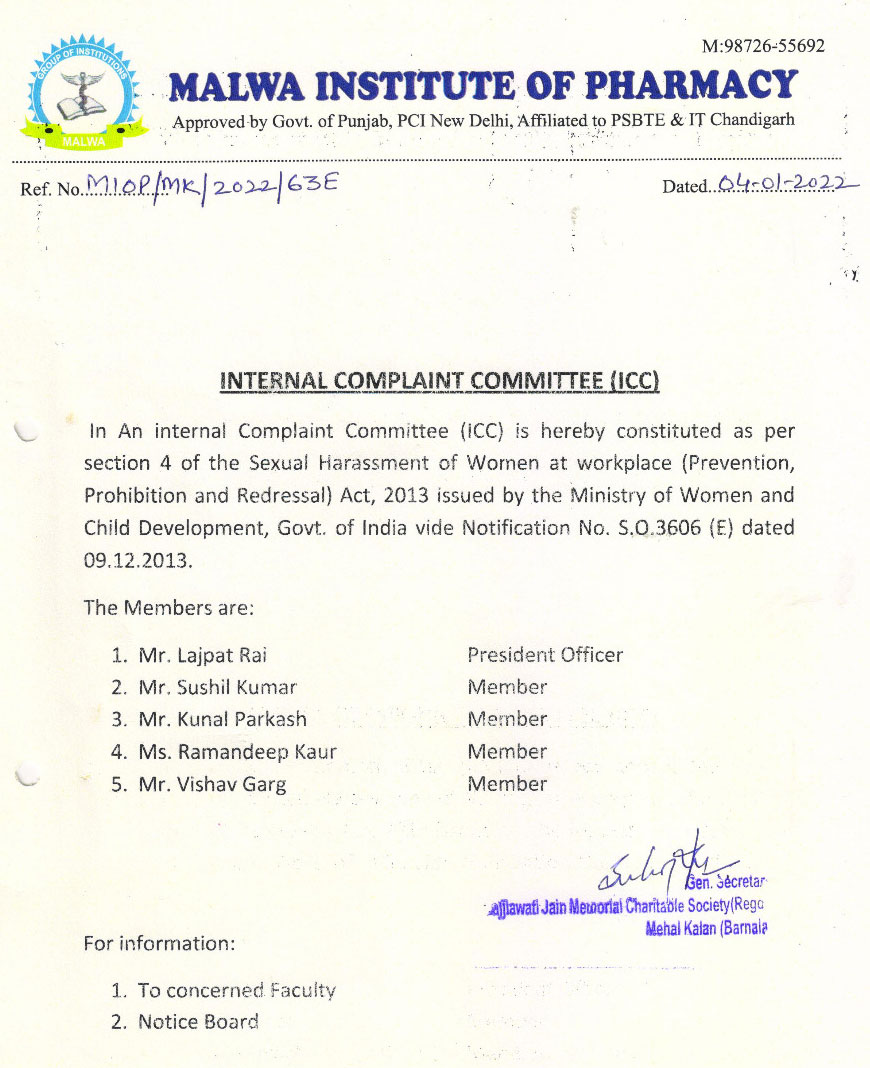 internal-complaint-committee